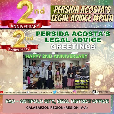 PAO – ANTIPOLO CITY DISTRICT OFFICE – CONTACT .